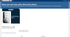 Desktop Screenshot of bmwgirls.blogspot.com