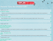 Tablet Screenshot of givethegreatestgift.blogspot.com
