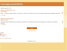 Tablet Screenshot of mensajes-paraelalma.blogspot.com