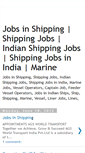 Mobile Screenshot of indianshippingjobs.blogspot.com