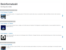 Tablet Screenshot of desinformateaki.blogspot.com
