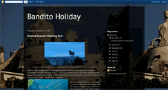 Desktop Screenshot of banditoholiday.blogspot.com