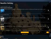 Tablet Screenshot of banditoholiday.blogspot.com