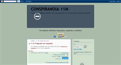 Desktop Screenshot of conspiranoia11m.blogspot.com