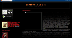 Desktop Screenshot of ceainaria-veche.blogspot.com