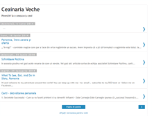 Tablet Screenshot of ceainaria-veche.blogspot.com