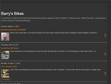 Tablet Screenshot of barrysbikes.blogspot.com