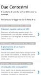 Mobile Screenshot of duecentesimi.blogspot.com