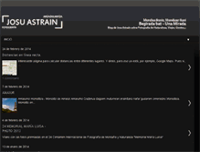 Tablet Screenshot of josuastrain.blogspot.com