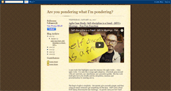 Desktop Screenshot of lauramooresthinkingspot.blogspot.com
