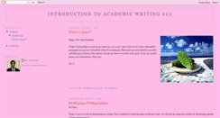 Desktop Screenshot of ostermanwriting222.blogspot.com