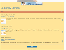 Tablet Screenshot of besimplyslimmer.blogspot.com