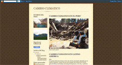 Desktop Screenshot of cambioclimaticojatunmayu.blogspot.com