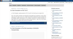 Desktop Screenshot of etechsimulation-news.blogspot.com