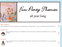 Tablet Screenshot of funpartythemes.blogspot.com