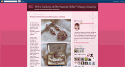Desktop Screenshot of debsshermanandcostumejewelry.blogspot.com