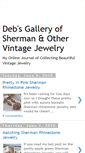 Mobile Screenshot of debsshermanandcostumejewelry.blogspot.com