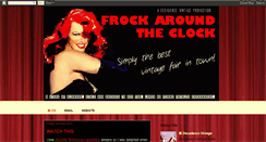 Desktop Screenshot of frockaroundtheclockvintagefairs.blogspot.com