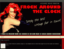 Tablet Screenshot of frockaroundtheclockvintagefairs.blogspot.com