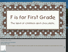 Tablet Screenshot of fisforfirstgrade.blogspot.com