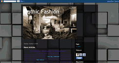 Desktop Screenshot of mygothfashion.blogspot.com