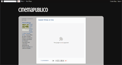 Desktop Screenshot of cinemapublico.blogspot.com