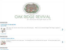 Tablet Screenshot of oakridgerevival.blogspot.com