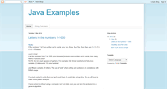 Desktop Screenshot of corejavadeveloperexamples.blogspot.com