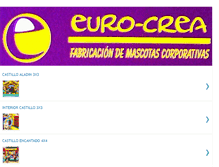 Tablet Screenshot of eurocreacastillos.blogspot.com