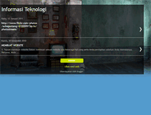 Tablet Screenshot of informasi-tekhnologi.blogspot.com
