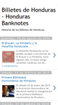 Mobile Screenshot of billetesdehonduras.blogspot.com