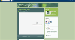Desktop Screenshot of misstracyaz.blogspot.com