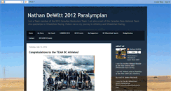 Desktop Screenshot of nathandewitt2012.blogspot.com