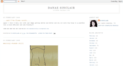 Desktop Screenshot of danaesinclair.blogspot.com