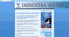 Desktop Screenshot of deinoteraeditrice.blogspot.com