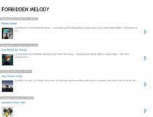 Tablet Screenshot of forbidden-melody.blogspot.com