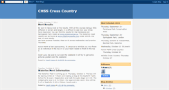 Desktop Screenshot of chsscrosscountry.blogspot.com