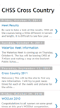 Mobile Screenshot of chsscrosscountry.blogspot.com