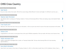 Tablet Screenshot of chsscrosscountry.blogspot.com