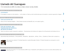 Tablet Screenshot of llamadodelguaraguao.blogspot.com