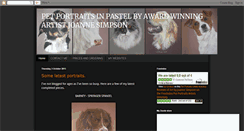 Desktop Screenshot of jo-petportraits.blogspot.com