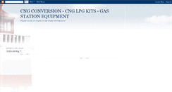 Desktop Screenshot of cngconversion.blogspot.com