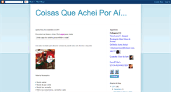 Desktop Screenshot of coisasqueacheiporai.blogspot.com