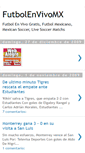 Mobile Screenshot of futbolenvivomx.blogspot.com