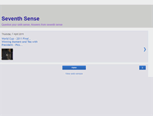 Tablet Screenshot of prasathseventhsense.blogspot.com