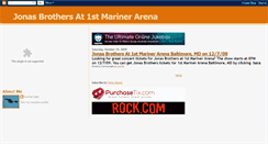 Desktop Screenshot of jonasbrothers-1st-marinerarena.blogspot.com