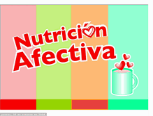 Tablet Screenshot of nutricionafectiva.blogspot.com