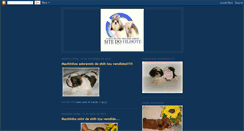 Desktop Screenshot of filhotesdeshihtzu.blogspot.com