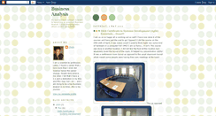 Desktop Screenshot of businessanalysisjourney.blogspot.com