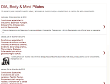 Tablet Screenshot of diabodymindpilates.blogspot.com